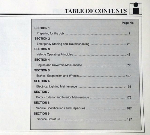 1989 Ford Crown Victoria, Thunderbird / Grand Marquis, Cougar DIY Service Manual