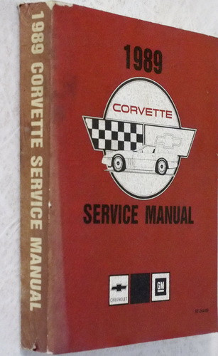 1989 Chevrolet Corvette Service Manual