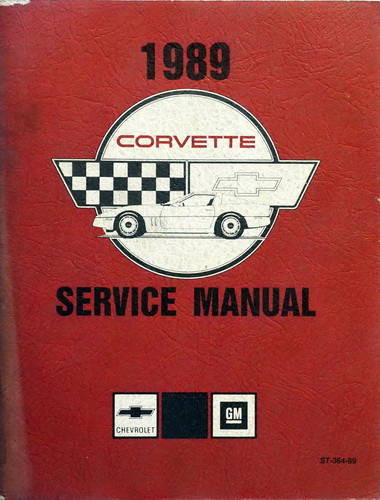 1989 Chevrolet Corvette Service Manual