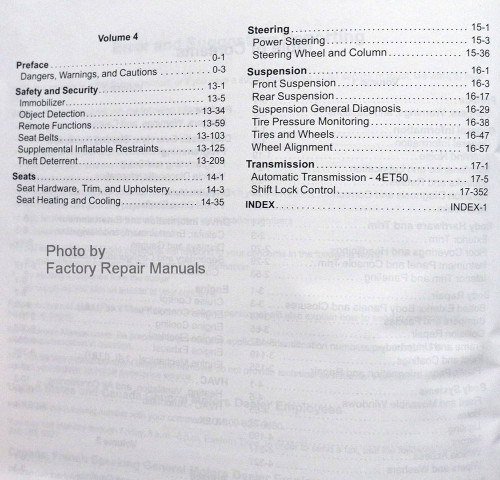 2012 Chevy Volt Service Manuals Page 2