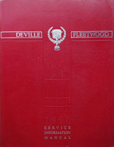 1990 Cadillac Deville and Fleetwood Service Manual