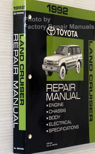 1992 Toyota Land Cruiser Repair Manual