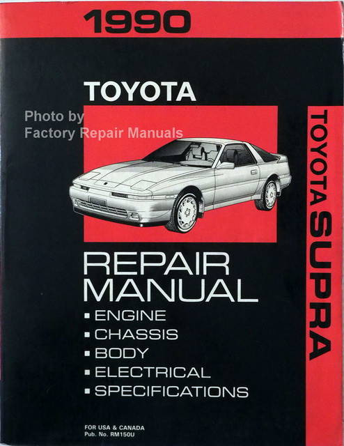 1990 Toyota Supra Repair Manual
