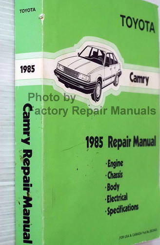 1985 Toyota Camry Repair Manual