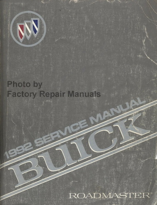 1992 Buick Roadmaster Service Manual