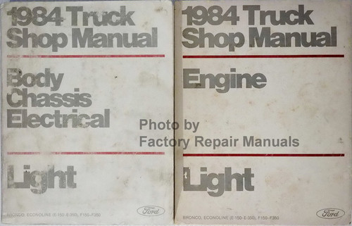 1984 Ford Light Truck Shop Manuals