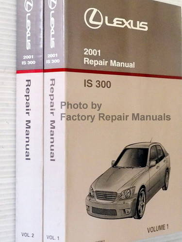 2001 Lexus IS300 Repair Manual Volume 1, 2