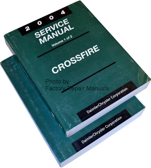 2004 Chrysler Crossfire Service Manuals