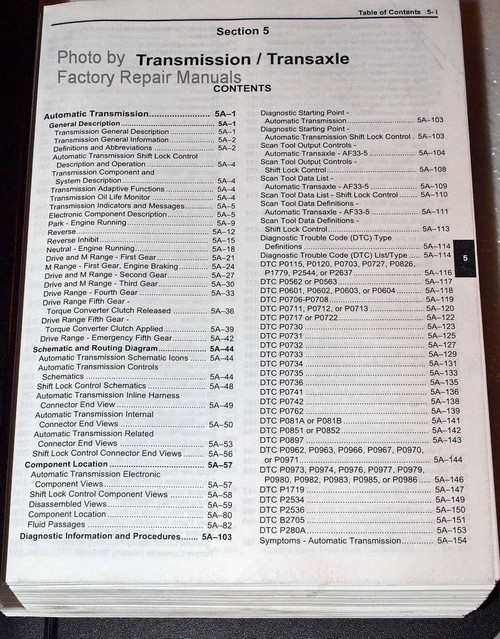 2007 Suzuki XL7 JC636 Service Manual Volume Two