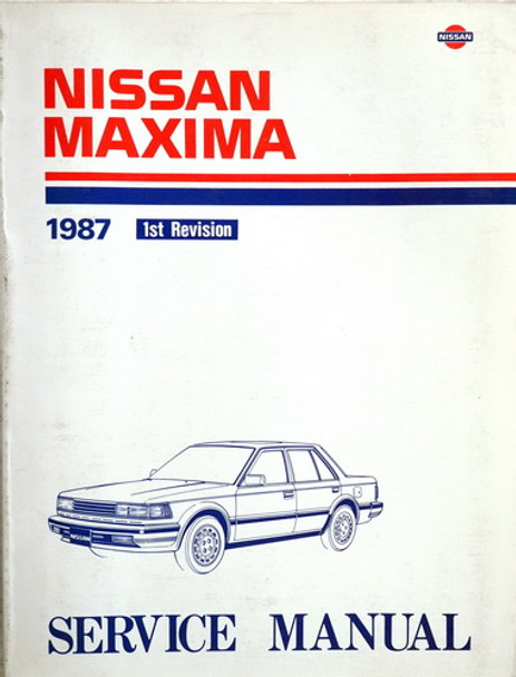 1987 Nissan Maxima Service Manual