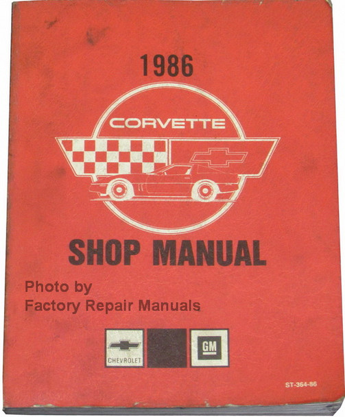 1986 Chevy Corvette Factory Service Manual