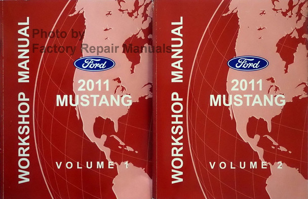2011 Ford Mustang Workshop Manuals Volume 1, 2