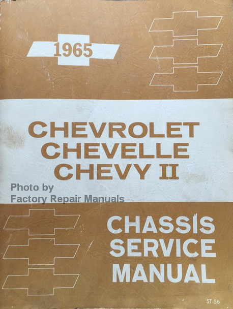 1965 Chevrolet Chevelle Chevy II Service Manual