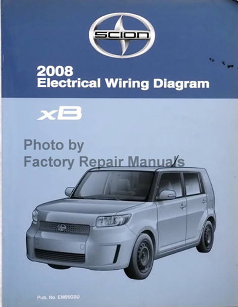  2008 Scion xB Electrical Wiring Diagrams