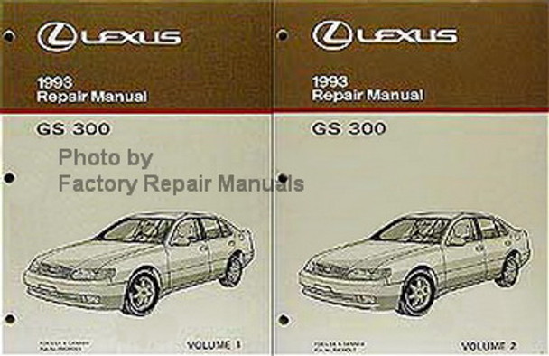 Lexus 1993 Repair Manuals GS 300