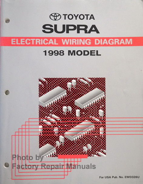 1998 Toyota Supra Electrical Wiring Diagrams