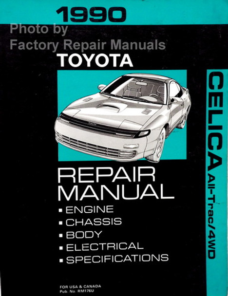 1990 Toyota Celica All-Trac 4WD Repair Manual