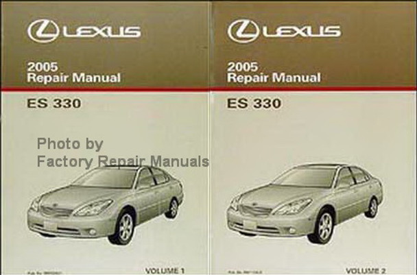 2005 Lexus ES330 Factory Service Manual Set Original Shop Repair