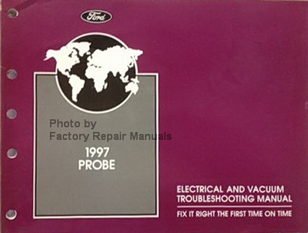 1997 Ford Probe Electrical & Vacuum Troubleshooting Manual
