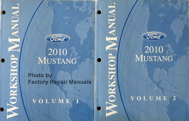 2010 Ford Mustang Workshop Manual Volume 1 and 2