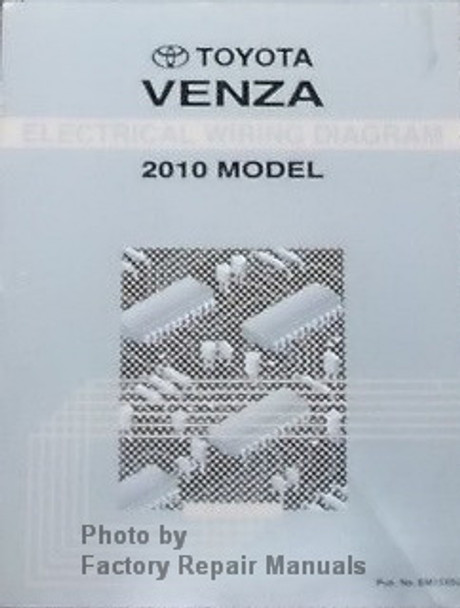 Toyota Venza Electrical Wiring Diagrams 2010 Model