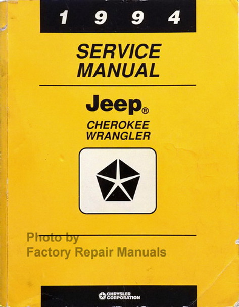 1994 Service Manual Jeep Cherokee / Wrangler