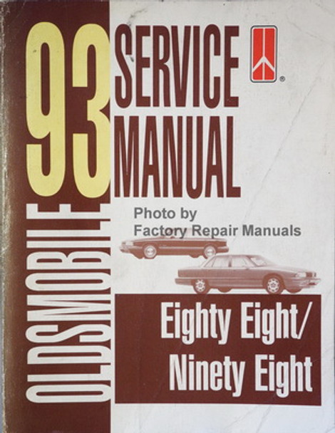 Oldsmobile 1993 Service Manual Eighty Eight/Ninety Eight