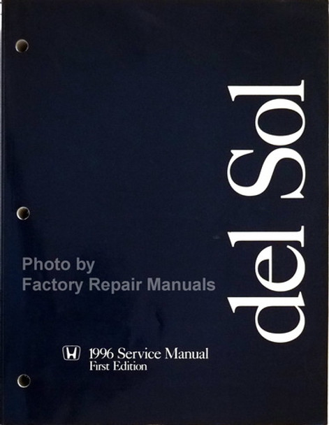 1996 Honda Civic Del Sol Service Manual 