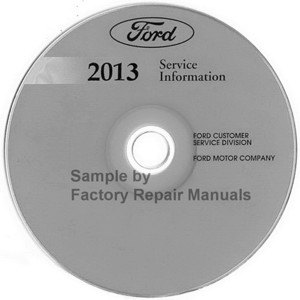 Ford 2013 Service Information F-150