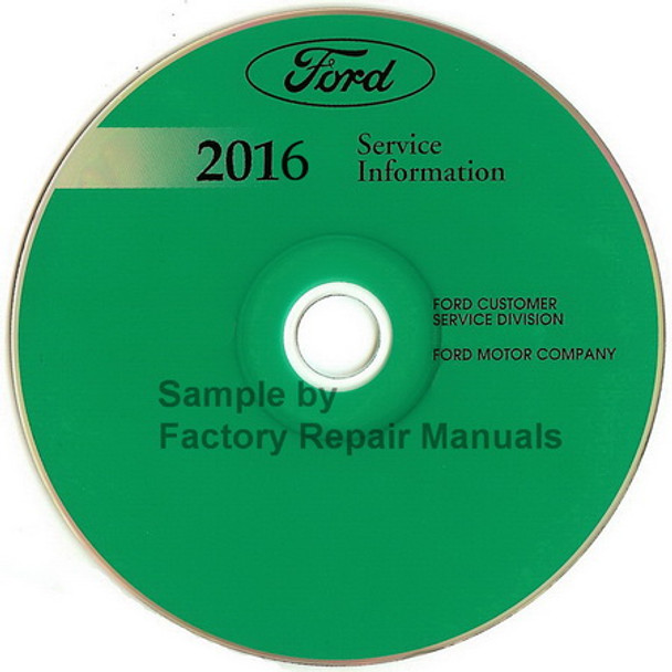 Ford 2016 Service Information Escape