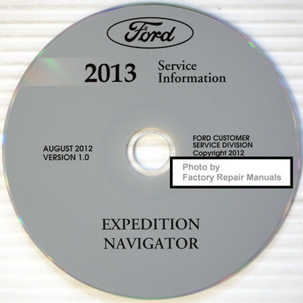 Ford 2013 Service Information Expedition Navigator