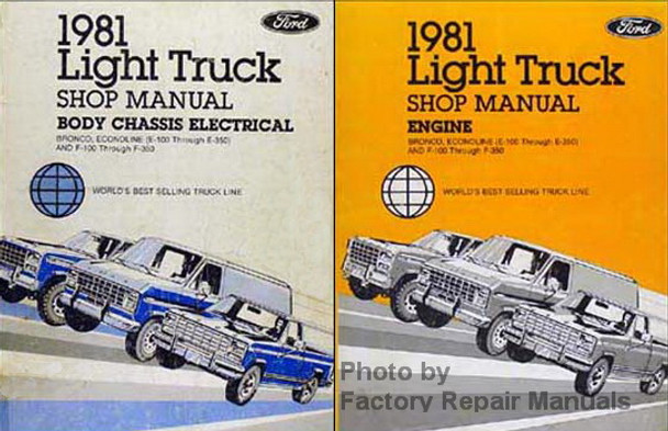 1981 Ford Light Truck Shop Manual Volume 1, 2