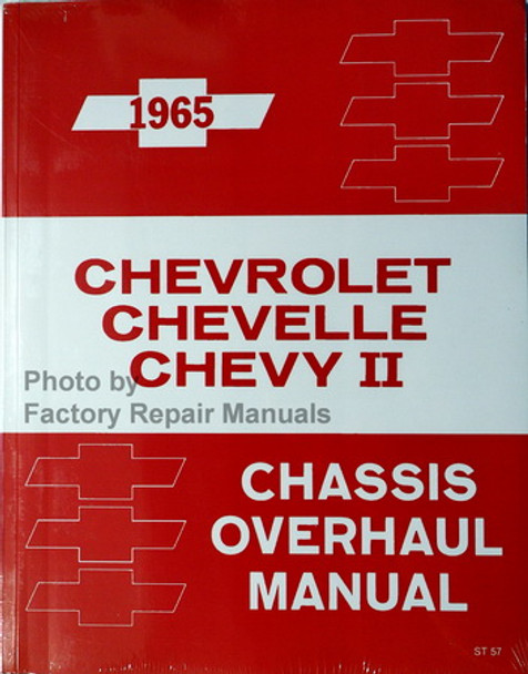 1965 Chevrolet Chevelle Chevy II Chassis Overhaul Manual