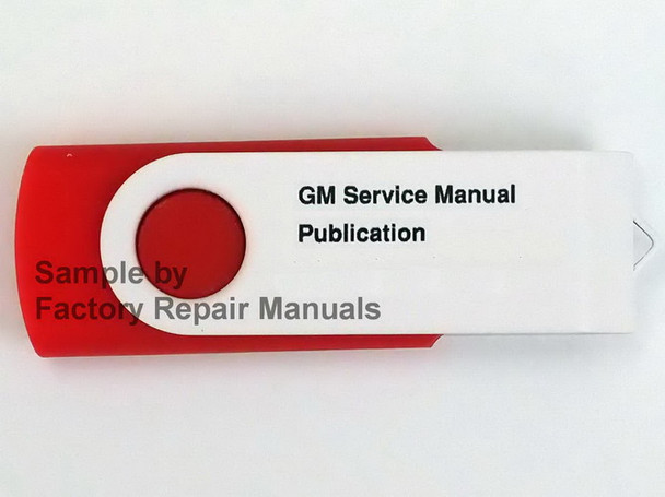 2017 GM Cadillac CTS Sedan Service Manual on USB