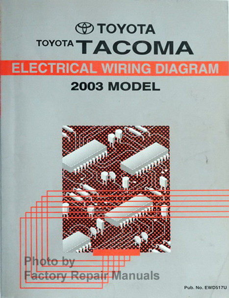 Toyota Tacoma Electrical Wiring Diagram 2003 Model