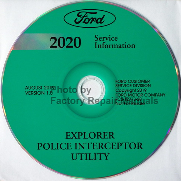 2020 Ford Explorer and Police Interceptor Service Information 