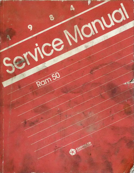 1984 Dodge Ram 50 Service Manual