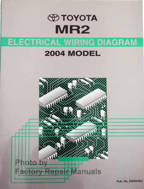 2004 Toyota MR2 Spyder Electrical Wiring Diagrams 