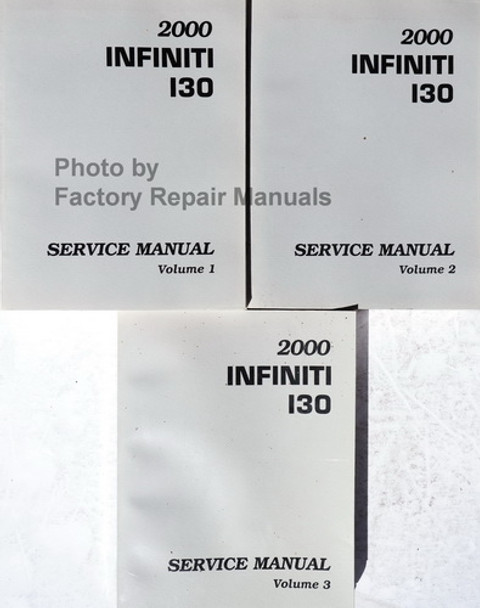 2000 Infiniti I30 Service Manual Volumes 1, 2 & 3