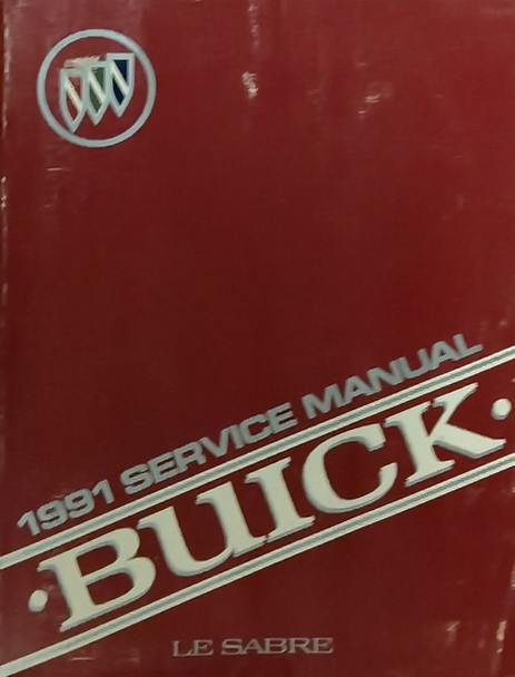 1991 Buick LeSabre Service Manual 