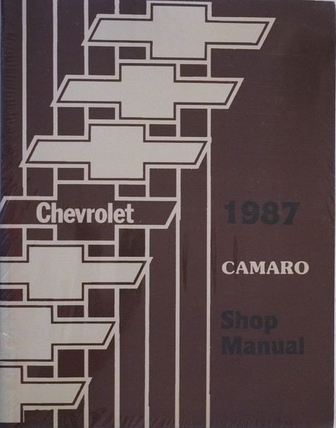 1987 Chevy Camaro Shop Manual 