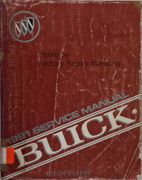 1991 Buick Century Service Manual 