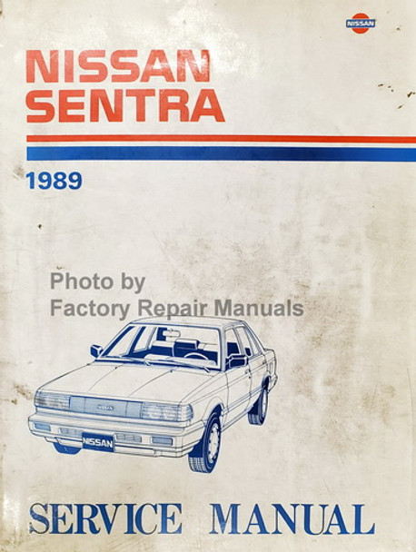 1989 Nissan Sentra Service Manual