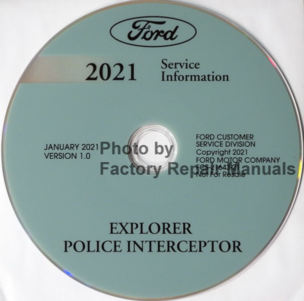 2021 Ford Explorer and Police Interceptor Service Information 