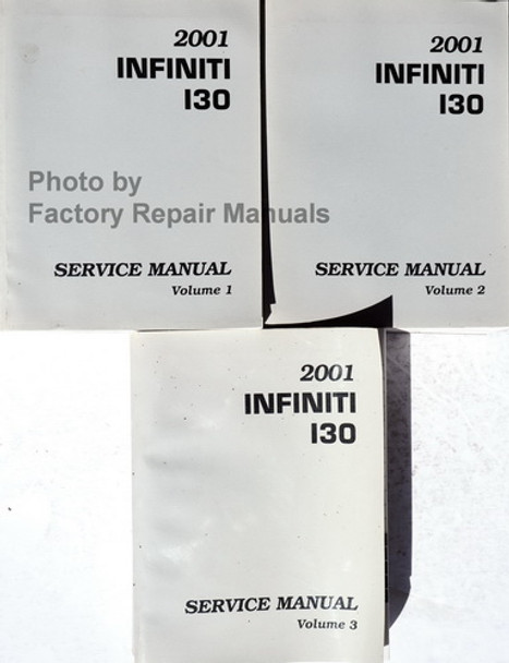 2001 Infiniti I30 Service Manual Volumes 1, 2 & 3