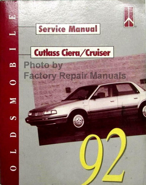 1992 Olds Cutlass Ciera and Cruiser Service Manual 