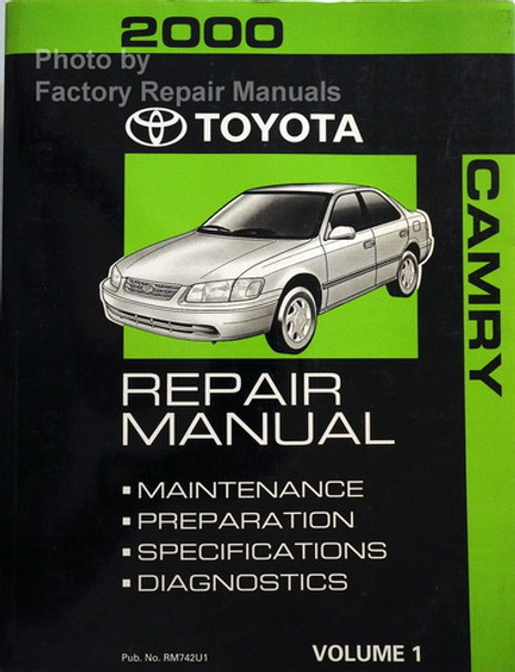 2000 Toyota Camry Repair Manual Volume 1