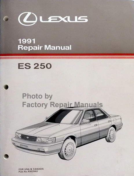 1991 Lexus Es250 Repair Manual