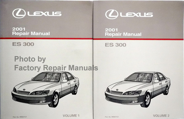 2001 Lexus ES 300 Repair Manual Volume 1, 2
