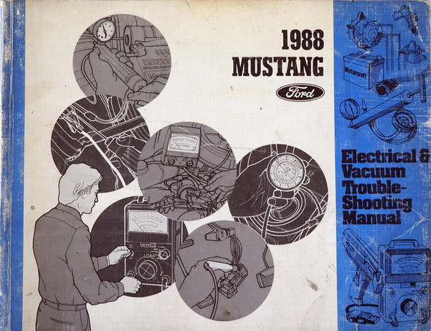 1988 Ford Mustang Electrical and Vacuum Troubleshooting Manual